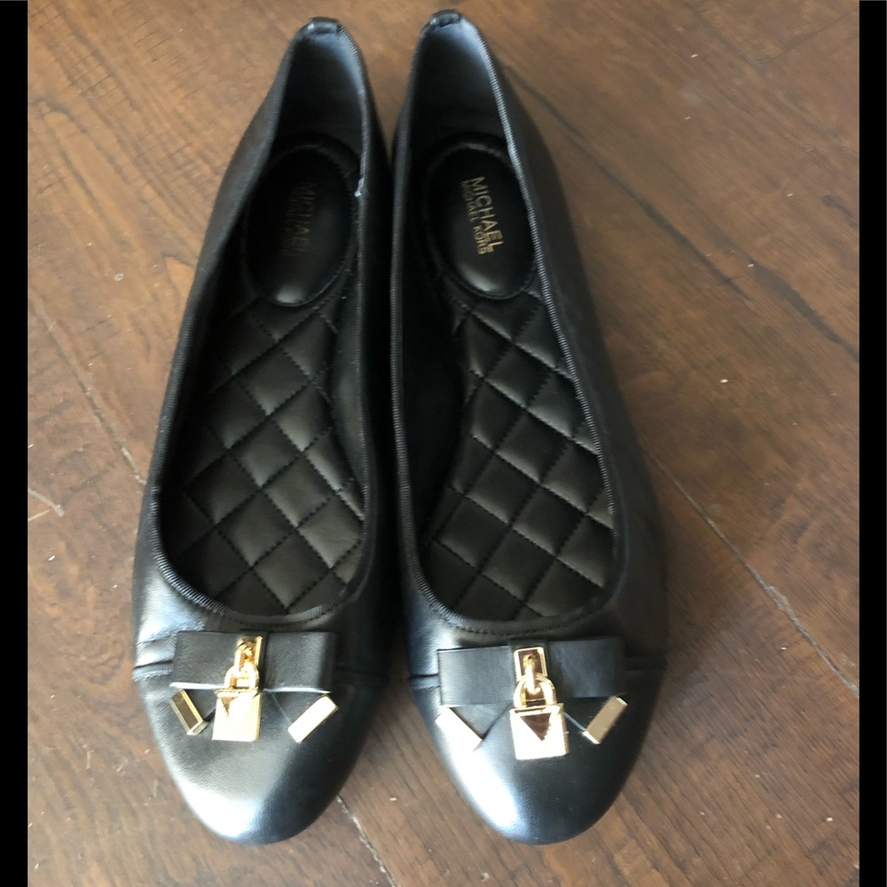 👡💯 Authentic Michael Kors Alice Ballet Flats